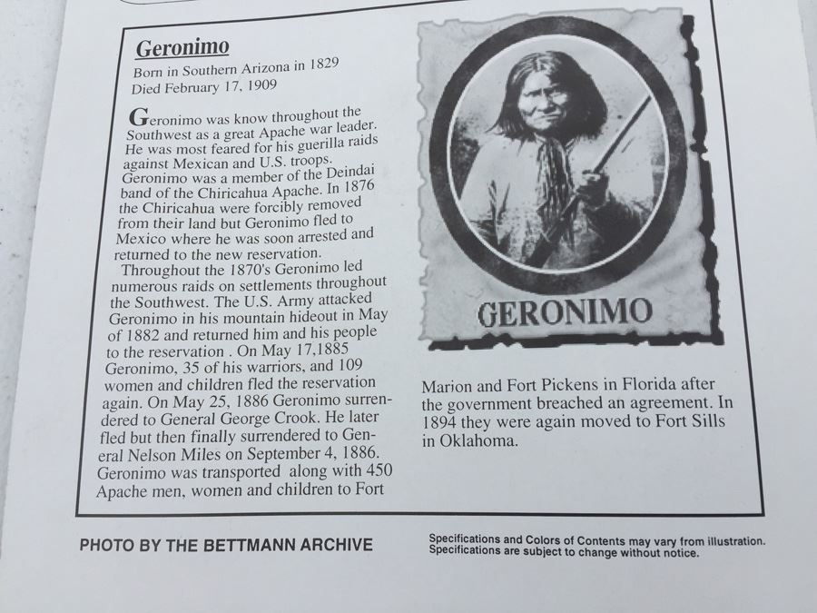 American Frontier Action Figures New On Card Diversified Specialists Inc. 1994  [Photo 26]