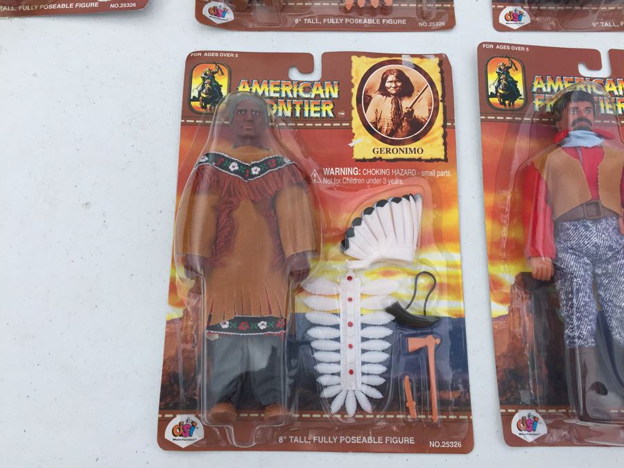 American Frontier Action Figures New On Card Diversified Specialists Inc. 1994  [Photo 8]