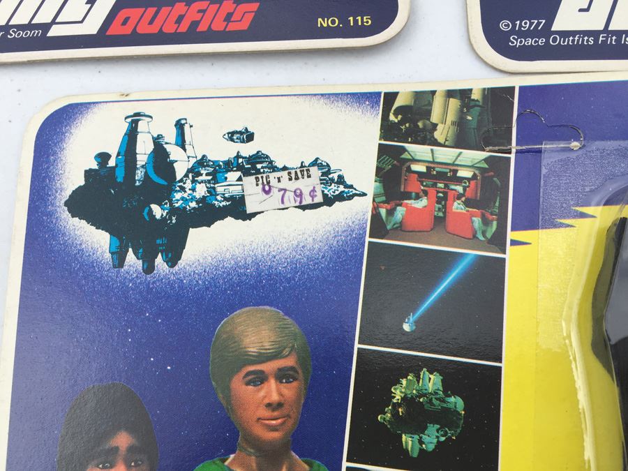 Space Academy Adventure Outifits New On Card Vintage 1977 [Photo 5]