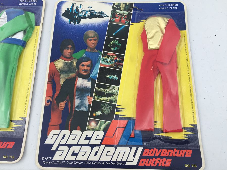 Space Academy Adventure Outifits New On Card Vintage 1977 [Photo 9]