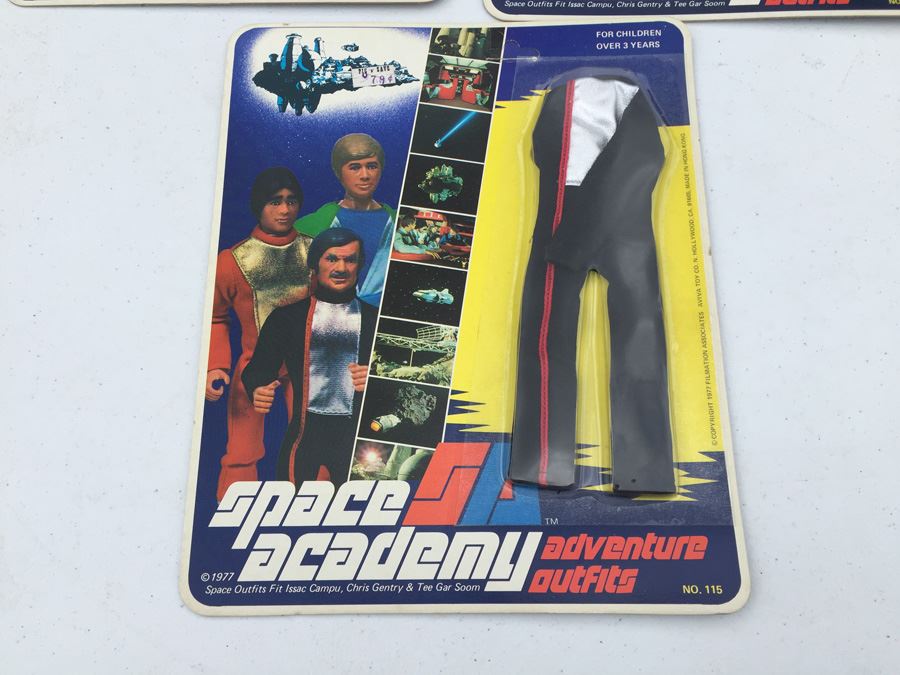 Space Academy Adventure Outifits New On Card Vintage 1977 [Photo 2]