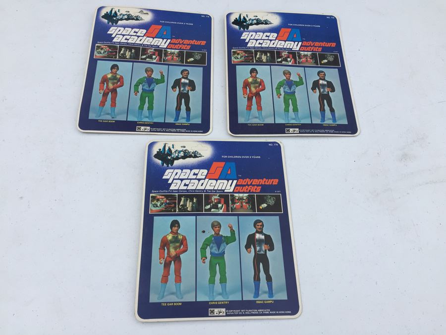 Space Academy Adventure Outifits New On Card Vintage 1977 [Photo 13]