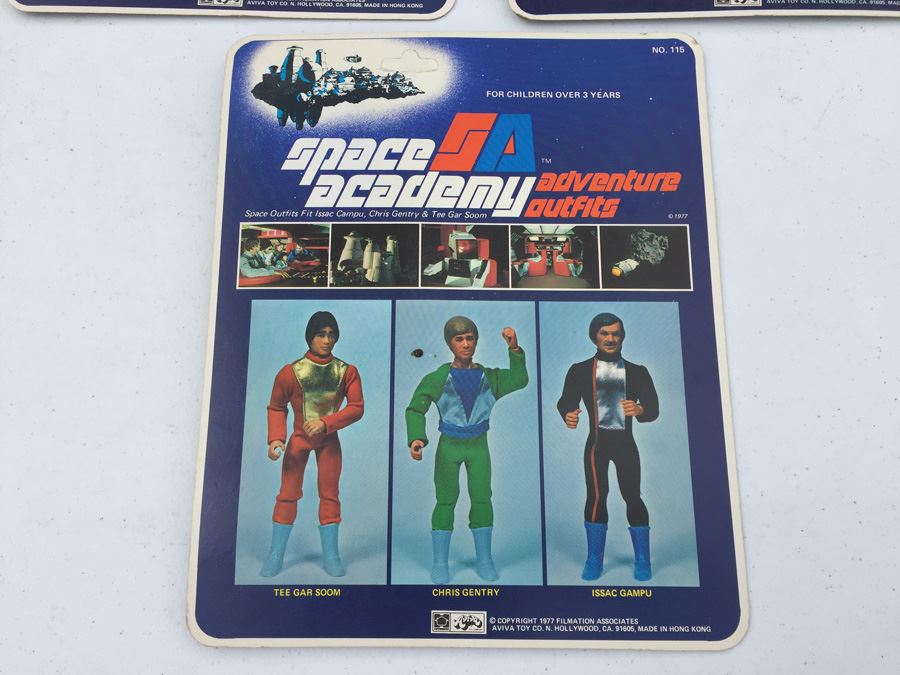 Space Academy Adventure Outifits New On Card Vintage 1977 [Photo 14]