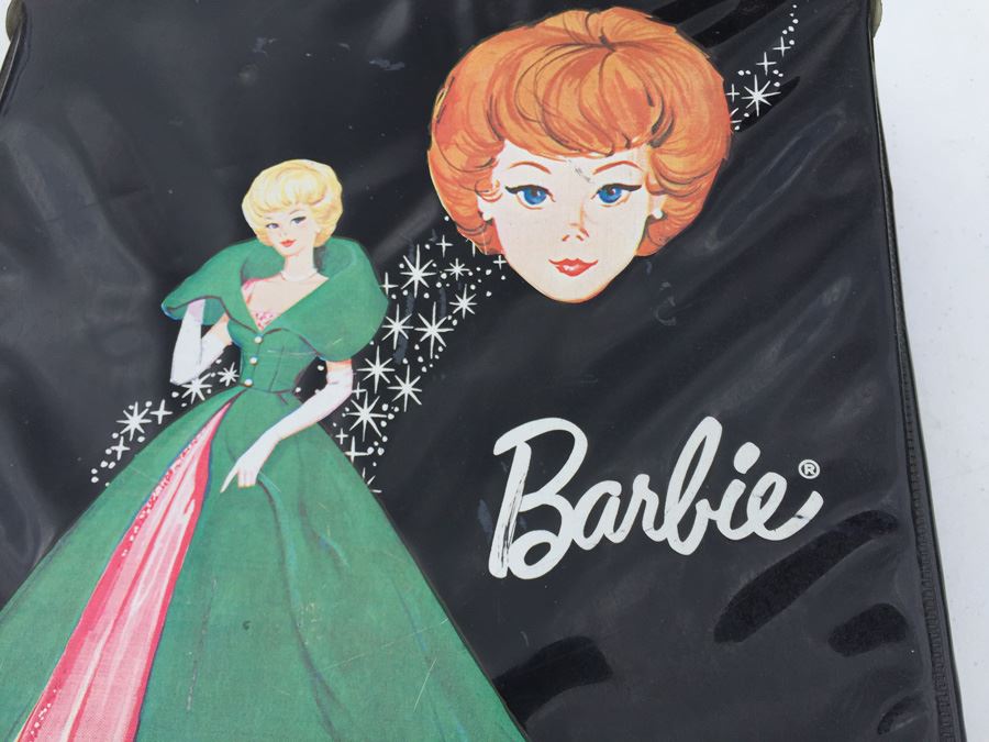 Vintage Black Barbie Doll Carrying Case Mattel Vintage 1963 [Photo 4]