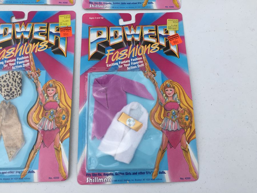 POWER Fashions Fits She-Ra, Angella And Golden Girls By Shillman Vintage 1985 [Photo 4]