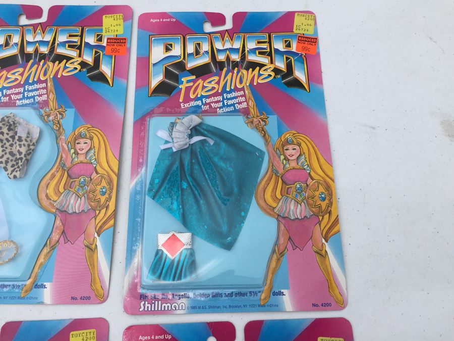 POWER Fashions Fits She-Ra, Angella And Golden Girls By Shillman Vintage 1985 [Photo 8]