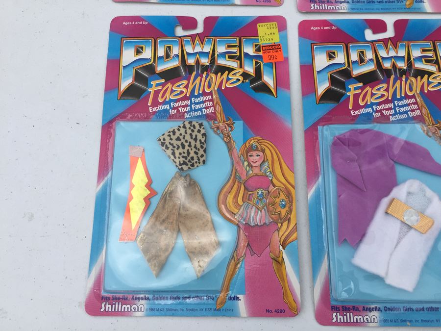 POWER Fashions Fits She-Ra, Angella And Golden Girls By Shillman Vintage 1985 [Photo 2]