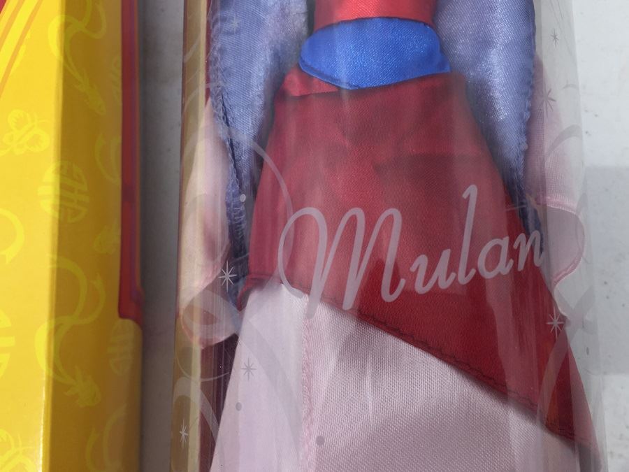 (3) Disney's Mulan Action Figures Dolls Captain Li Shang And Secret Hero Mulan New In Box Mattel Disney Store [Photo 20]