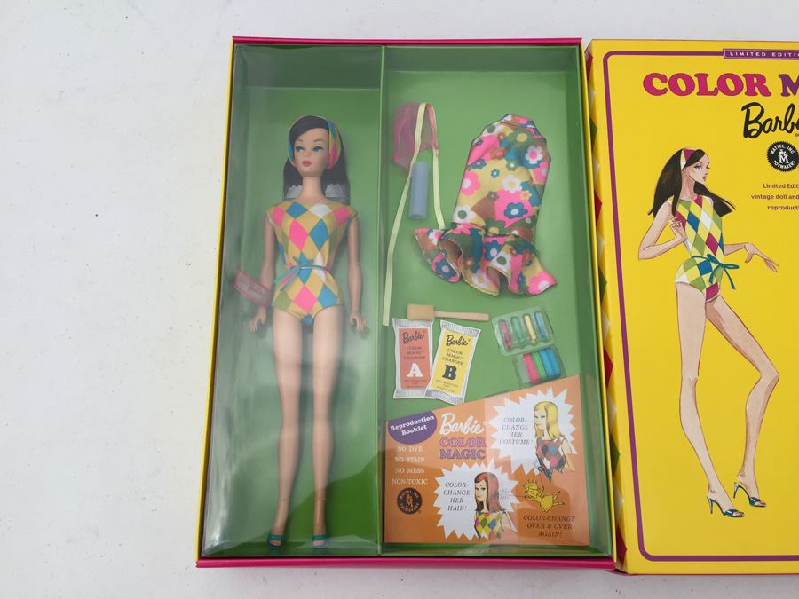 Limited Edition Reproduction Color Magic Barbie New In Box Mattel 2003