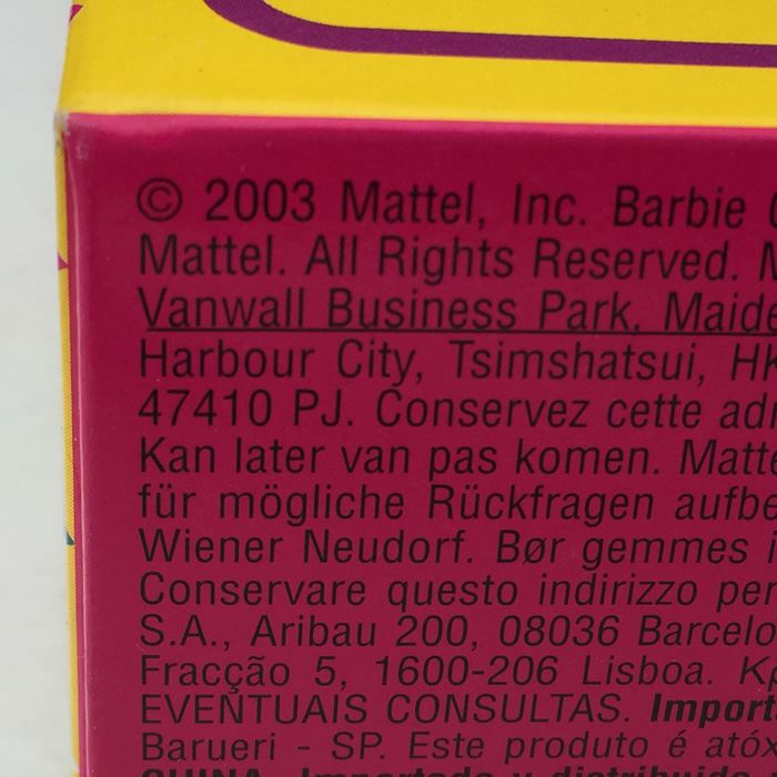 Limited Edition Reproduction Color Magic Barbie New In Box Mattel 2003 [Photo 8]