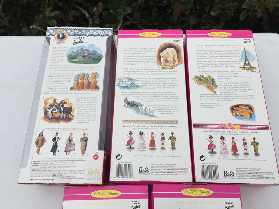 International Barbie Dolls New In Box Mattel [Photo 21]