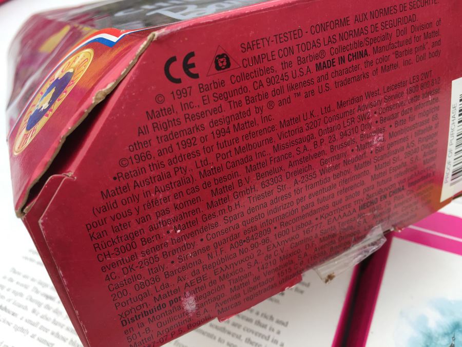 International Barbie Dolls New In Box Mattel [Photo 24]