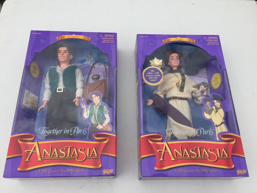 Anastasia Action Figures Dolls Anya And Dimitri New In Box Galoob 1997 [Photo 5]