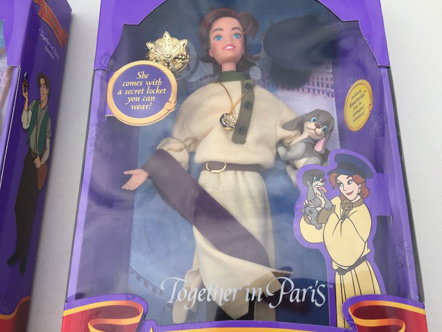 Anastasia Action Figures Dolls Anya And Dimitri New In Box Galoob 1997 [Photo 3]