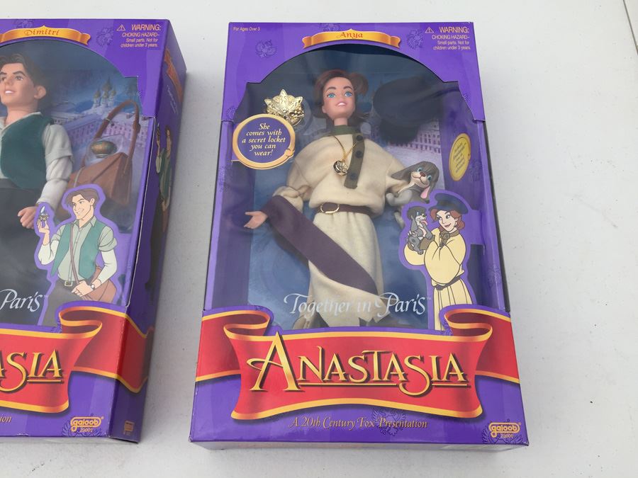 Anastasia Action Figures Dolls Anya And Dimitri New In Box Galoob 1997 [Photo 9]