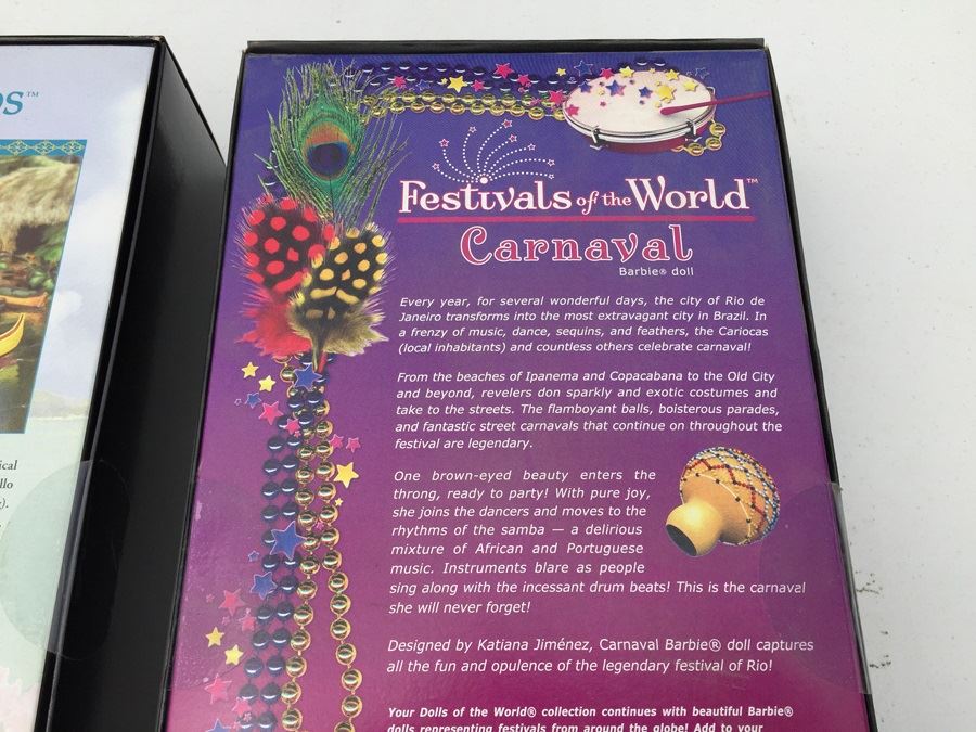 Pink Label Barbie Dolls Of The World Princess Of The Pacific Islands And Festivals Of The World Carnaval 2005 [Photo 15]