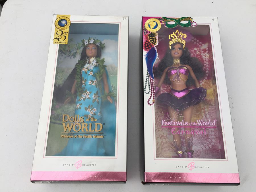Pink Label Barbie Dolls Of The World Princess Of The Pacific Islands And Festivals Of The World Carnaval 2005