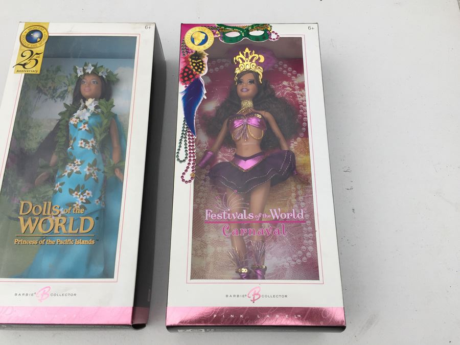Pink Label Barbie Dolls Of The World Princess Of The Pacific Islands And Festivals Of The World Carnaval 2005 [Photo 7]