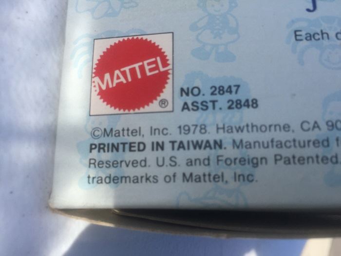 Story-book Beans Little Miss Muffet Mattel New In Box Vintage 1978 [Photo 3]