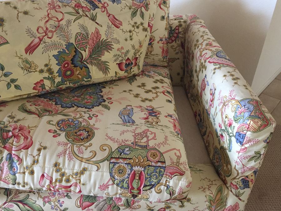 7 Foot Mid-Century Sofa Recently Reupholstered  [Photo 14]