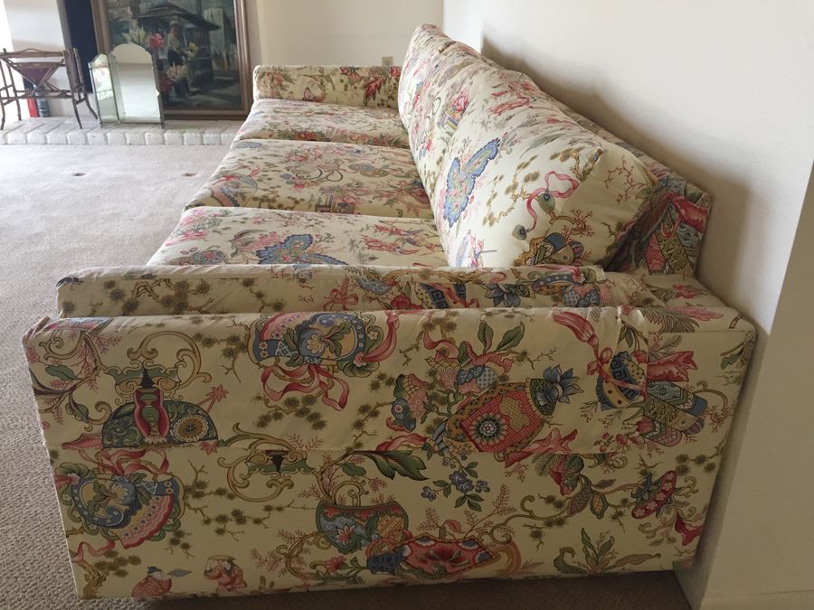 7 Foot Mid-Century Sofa Recently Reupholstered  [Photo 10]