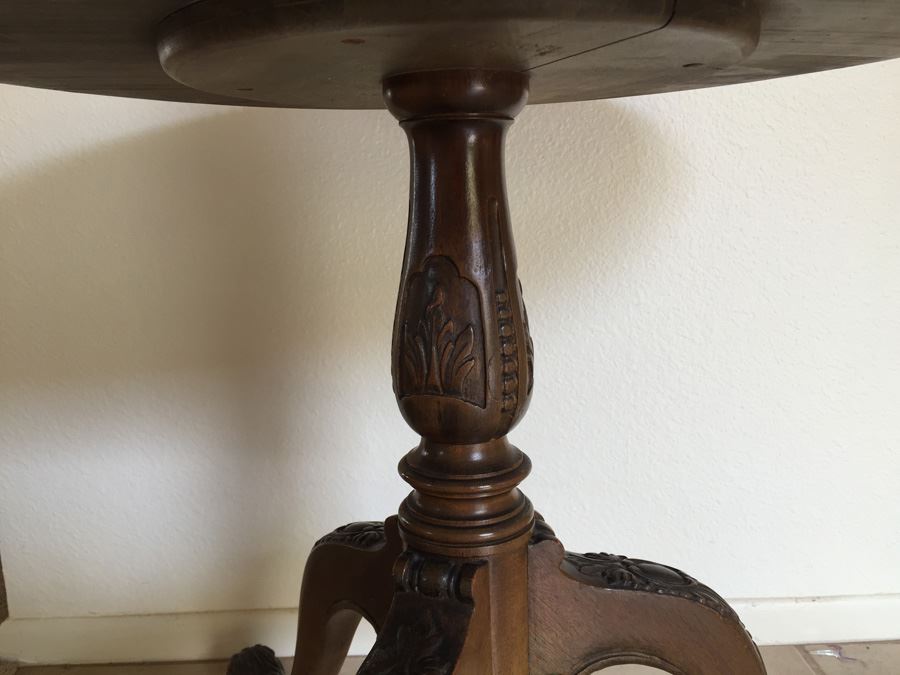 Ornately Carved Vintage Dumbwaiter [Photo 10]