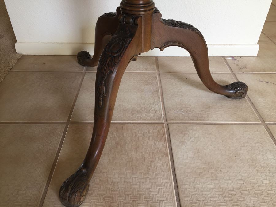 Ornately Carved Vintage Dumbwaiter [Photo 3]