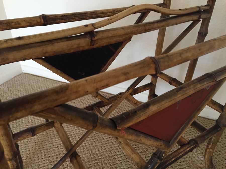 Vintage Bamboo Magazine Rack [Photo 7]