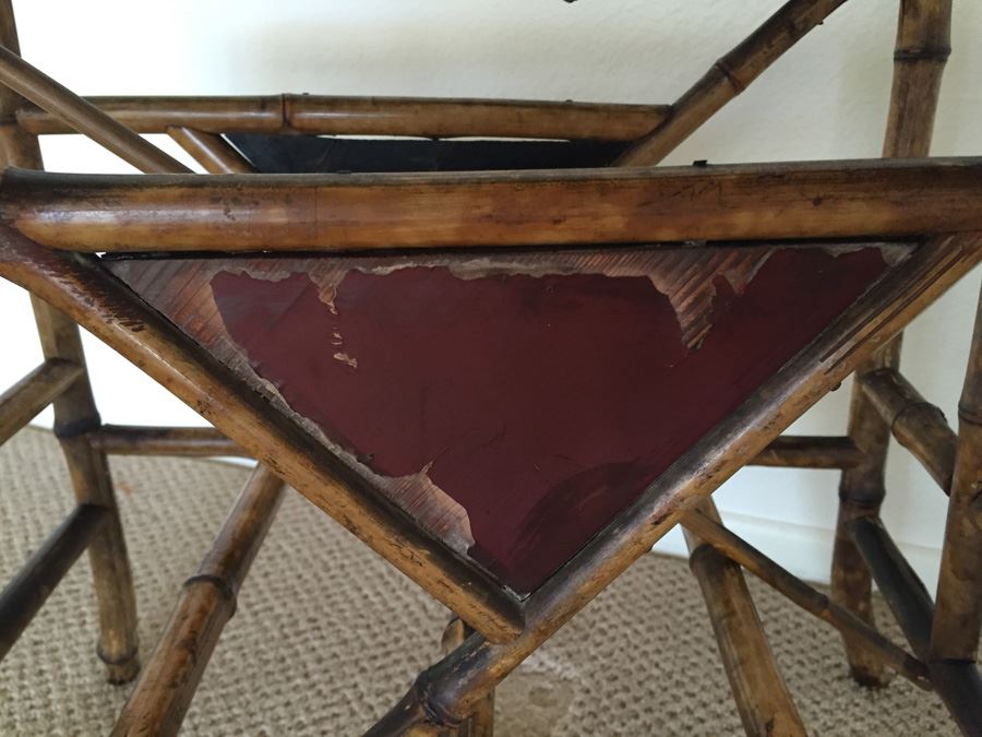 Vintage Bamboo Magazine Rack [Photo 4]