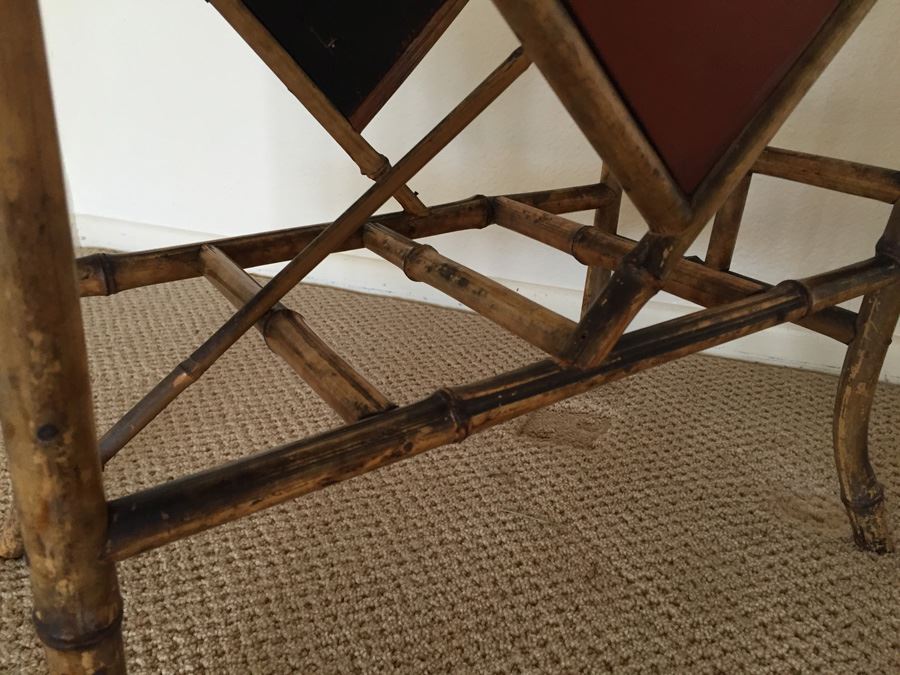 Vintage Bamboo Magazine Rack [Photo 8]