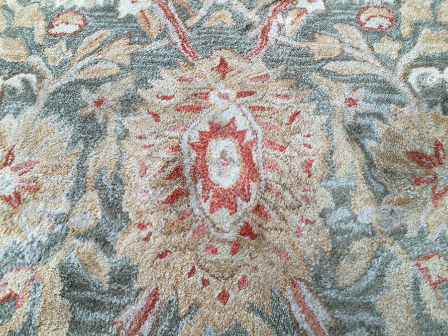 5' X 8' 100% Wool Pile Hand Made Area Rug [Photo 5]