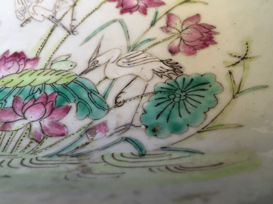 Chinese Famile Rose Footed Dish [Photo 8]