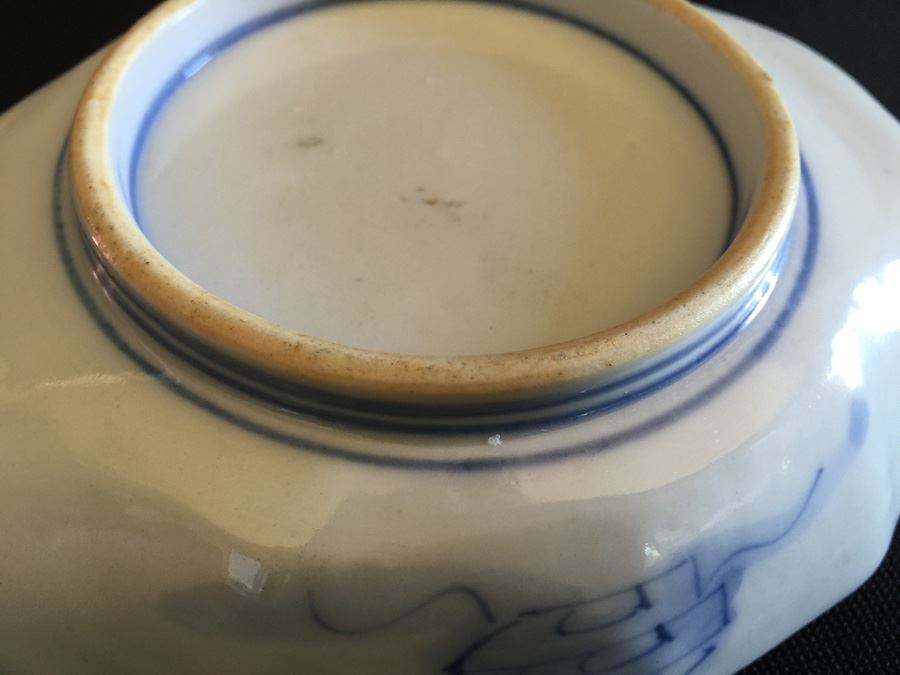 Japanese Imari Porcelain Footed Dish [Photo 7]