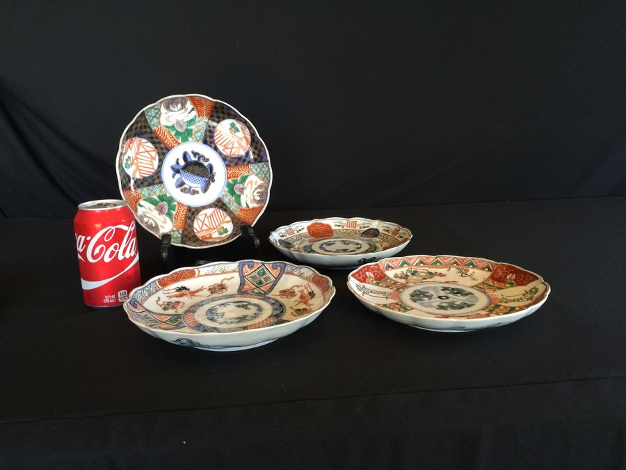 Japanese Imari Porcelain Dishes [Photo 1]