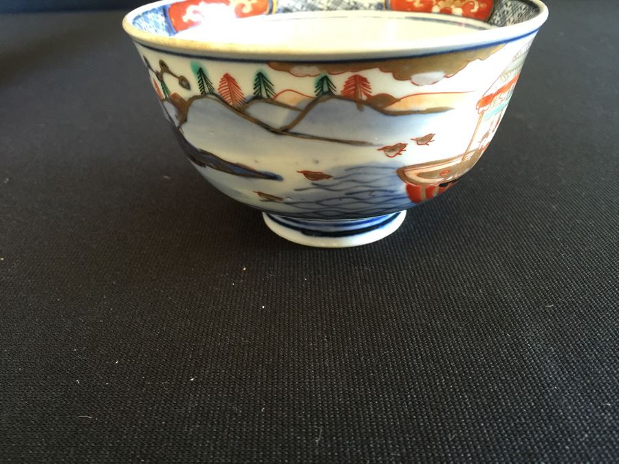 Japanese Imari Porcelain Footed Bowl [Photo 5]
