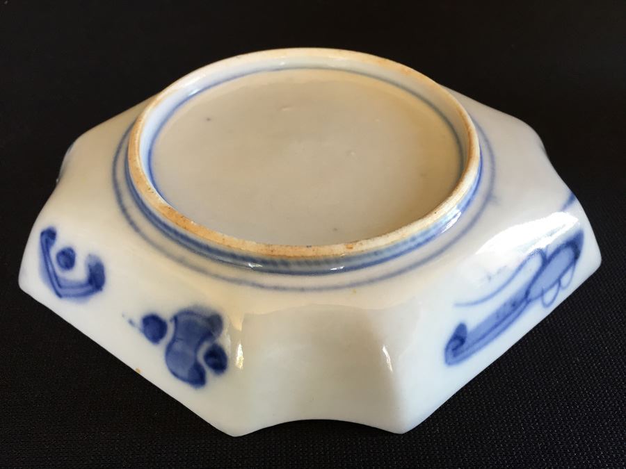 Japanese Imari Porcelain Footed Dish [Photo 3]