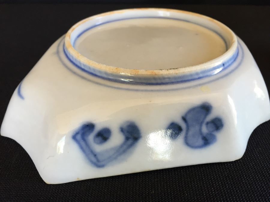 Japanese Imari Porcelain Footed Dish [Photo 14]