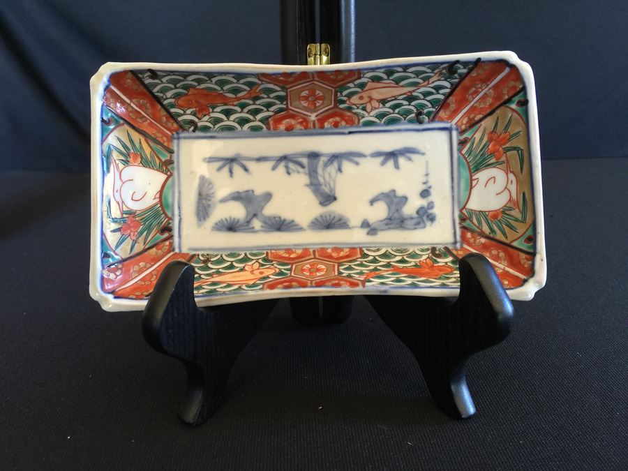 Japanese Imari Porcelain Dish