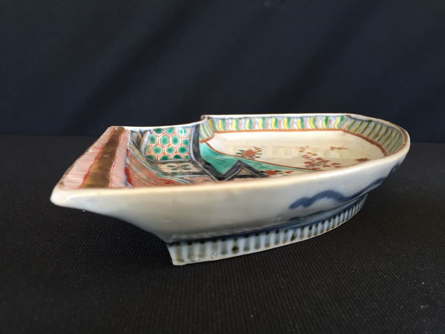 Japanese Imari Porcelain Dish [Photo 11]