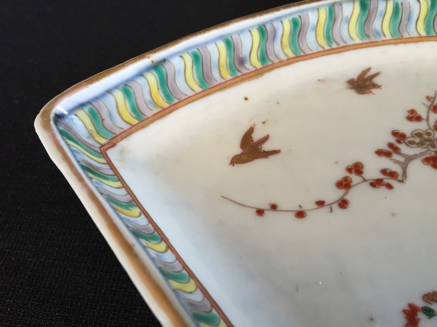 Japanese Imari Porcelain Dish [Photo 9]