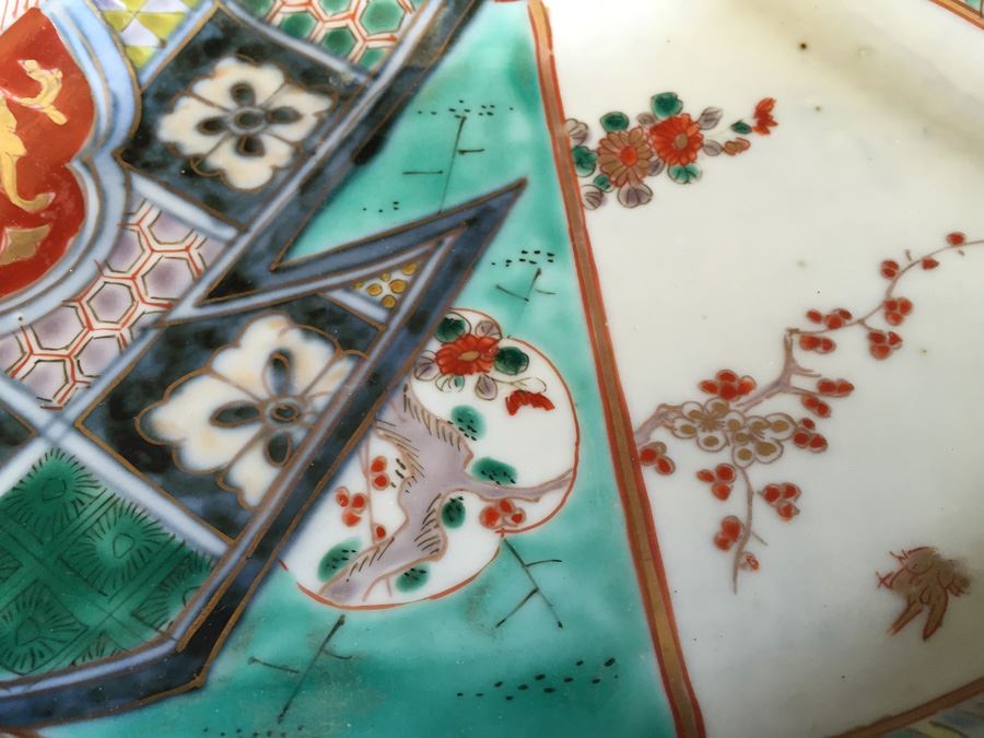 Japanese Imari Porcelain Dish [Photo 13]