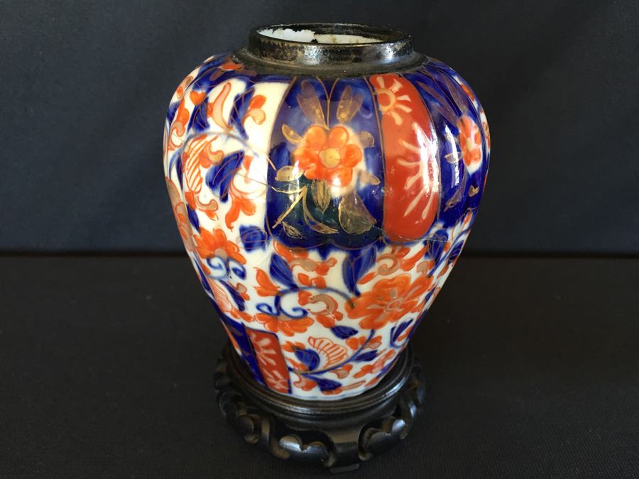 Japanese Imari Porcelain Vase