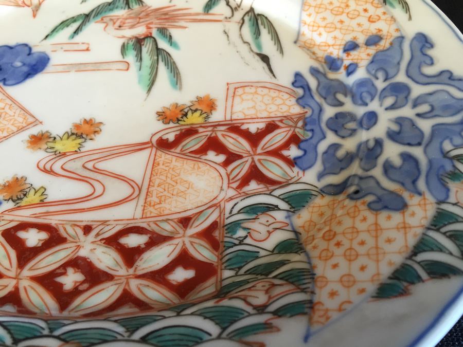 Japanese Imari Porcelain Dish [Photo 4]