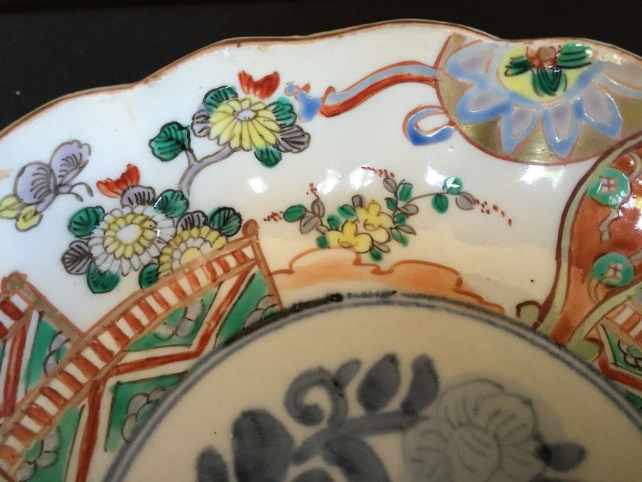Japanese Imari Porcelain Footed Bowl [Photo 5]