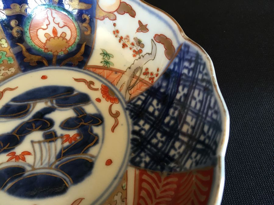Japanese Imari Porcelain Footed Bowl [Photo 8]