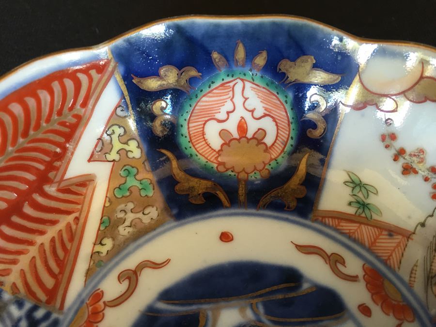 Japanese Imari Porcelain Footed Bowl [Photo 5]