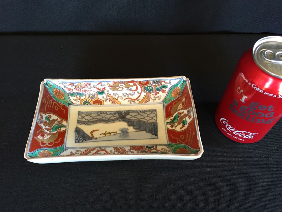 Japanese Imari Porcelain Dish [Photo 4]