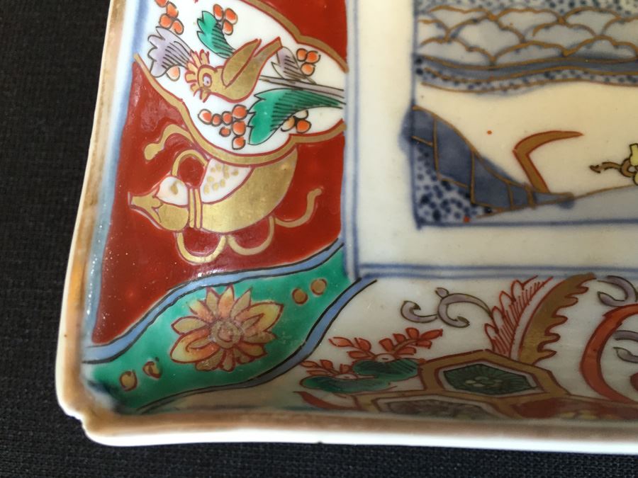 Japanese Imari Porcelain Dish [Photo 11]