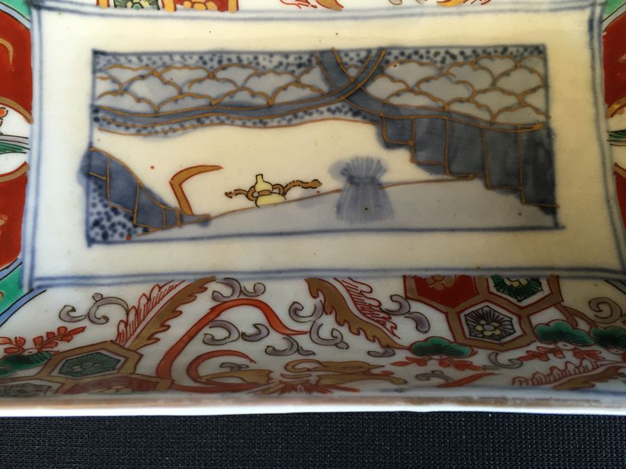 Japanese Imari Porcelain Dish [Photo 12]