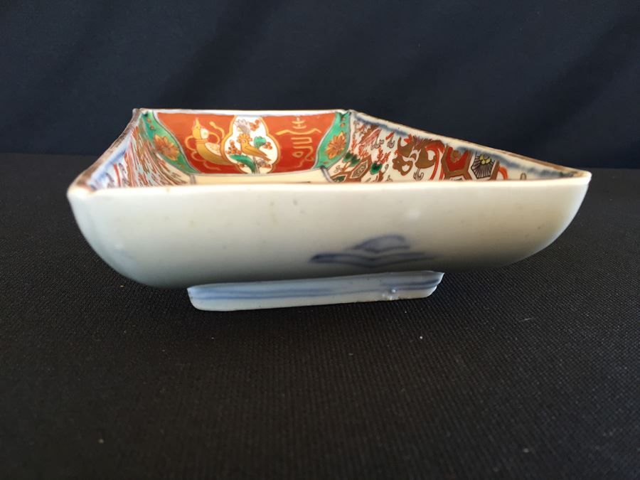 Japanese Imari Porcelain Dish [Photo 14]